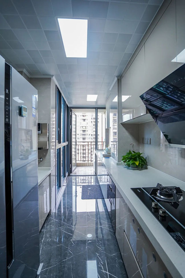 170㎡三居，現(xiàn)代輕奢風融入中式元素，體驗高雅生活